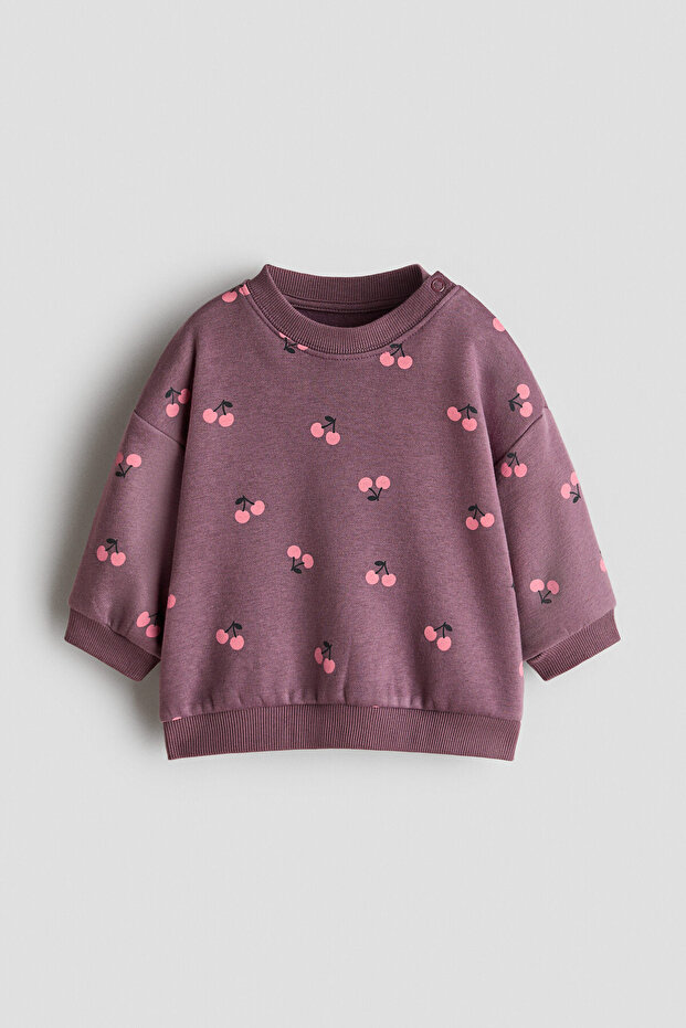 Baskılı Sweatshirt