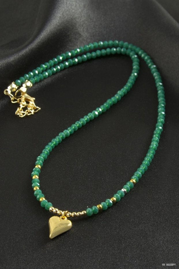 CONCEPTA Mixed Crystal Necklace 1 (161743) Green