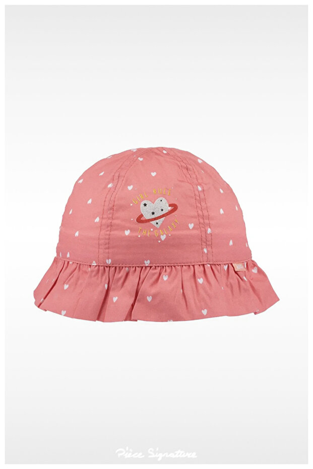 100% Cotton Sun Hat for Girls (Ages 4-8) (Size 52)