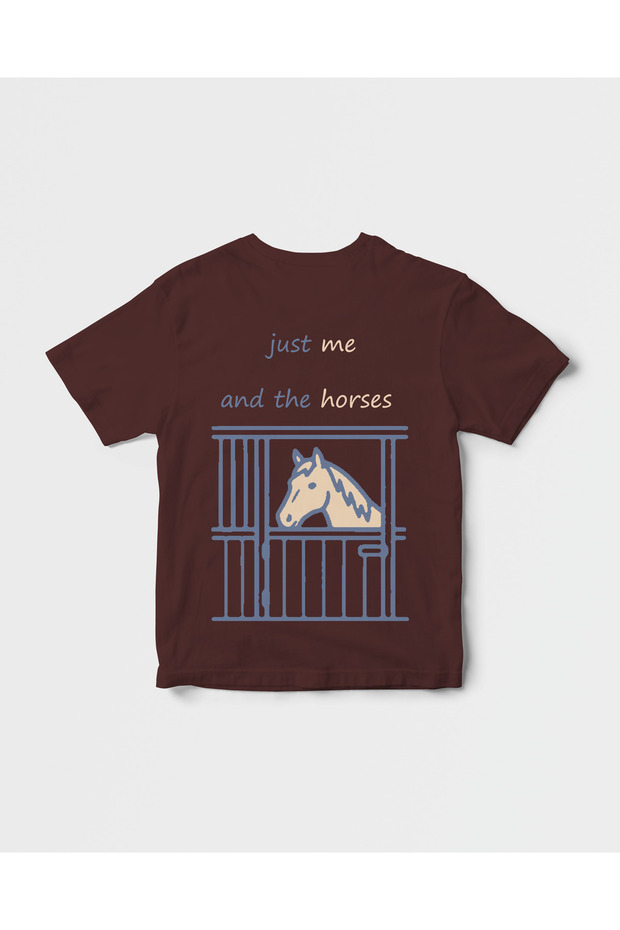 Just Me Premium Equestrian Tshirt
