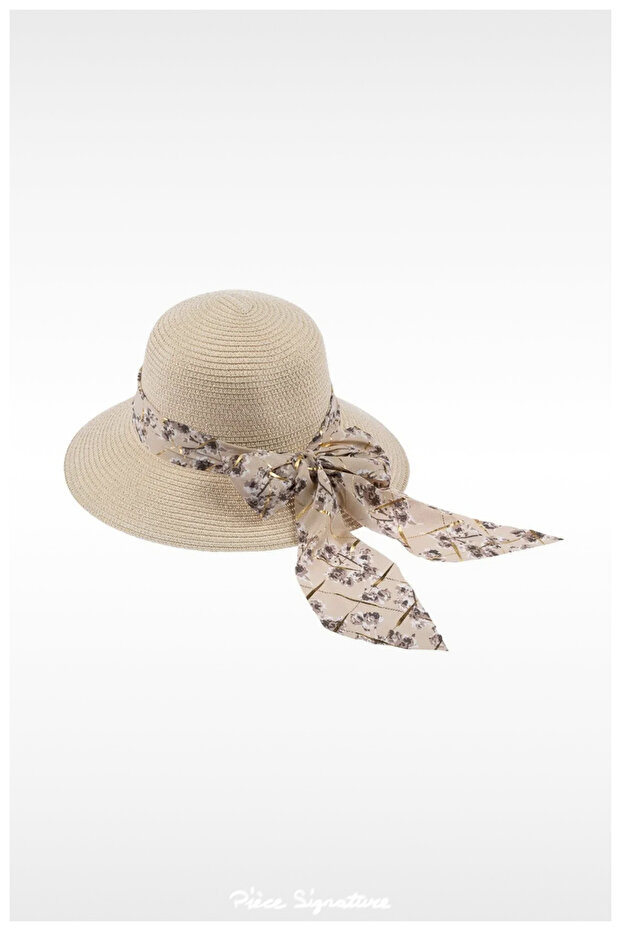 Luxury Straw Beach Hat (57-58 cm)
