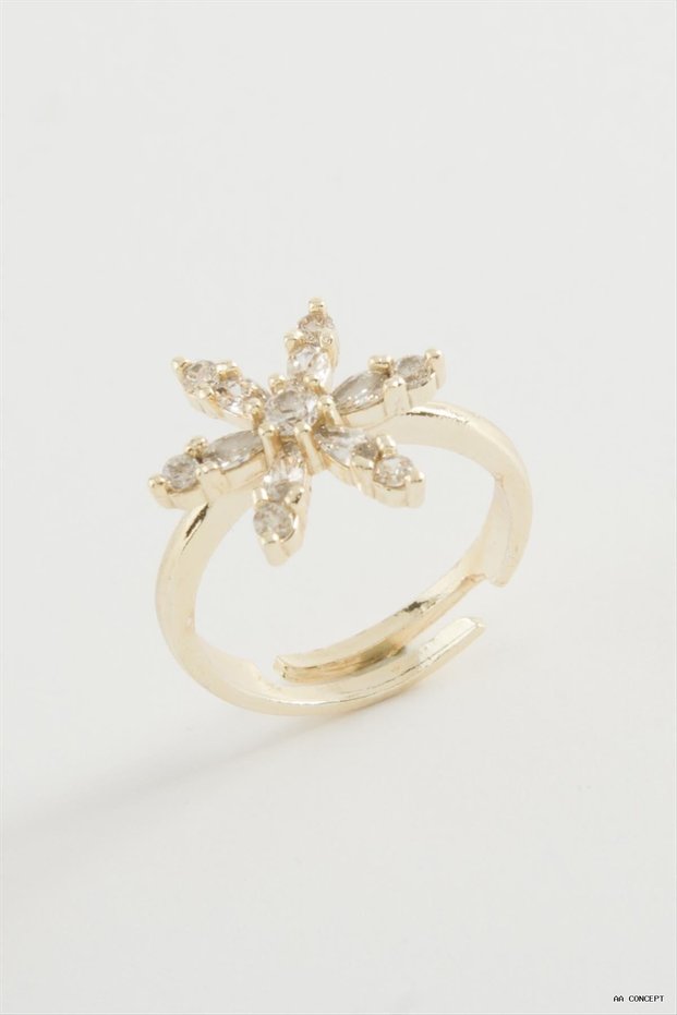 CONCEPTA Lotus Ring with Zircon (234109) Yellow