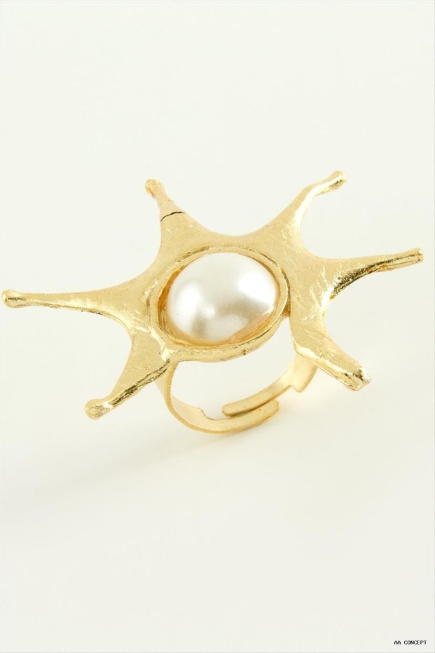Concepta Sun Pearl Metal (10014) Ring Yellow