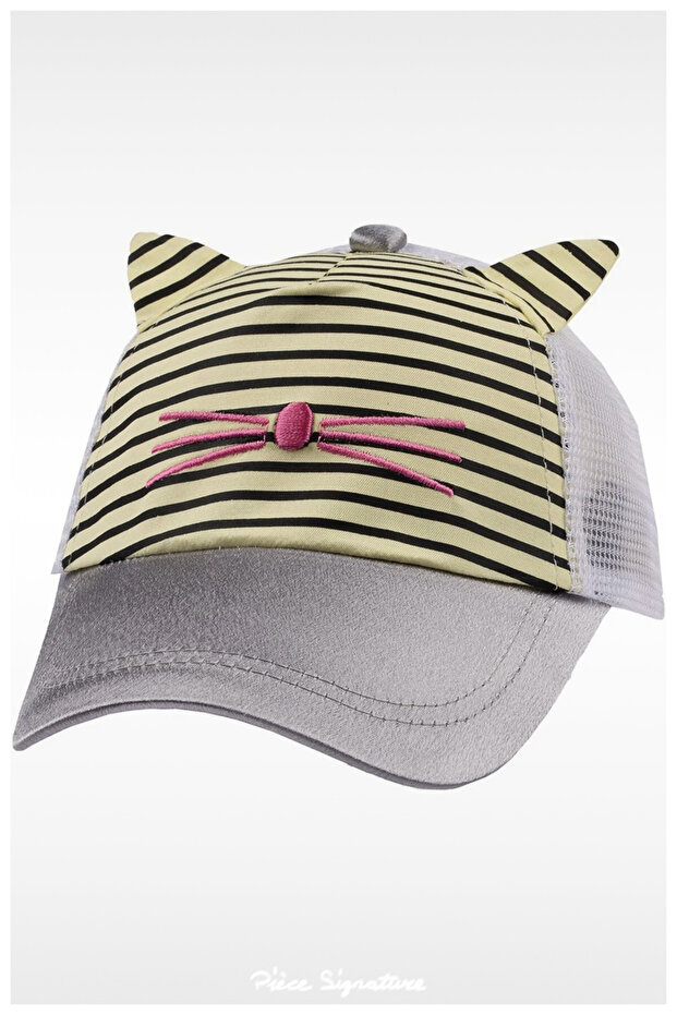 (55% Cotton 45% Polyester) Baby Girl Hat (1-3 Years) (48 cm)