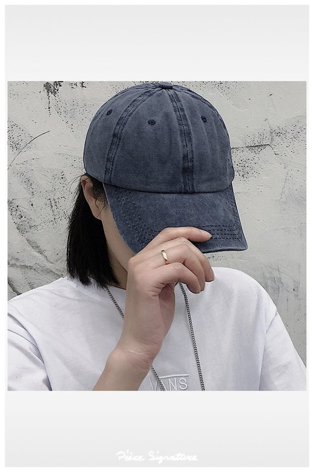 Vintage, Adjustable, Cotton, Comfortable, Washed Baseball Cap (Unisex)