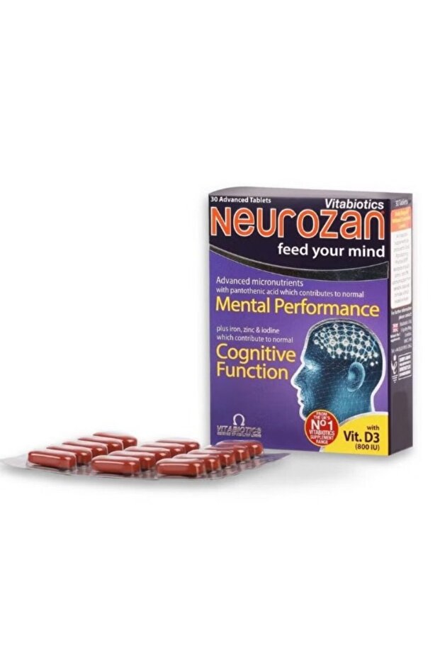 Neurozan Mind Booster Supplement Tablets 30s