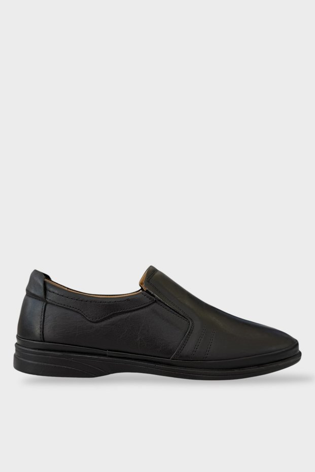 Men's Orthopedic Genuine Leather Shoes Black