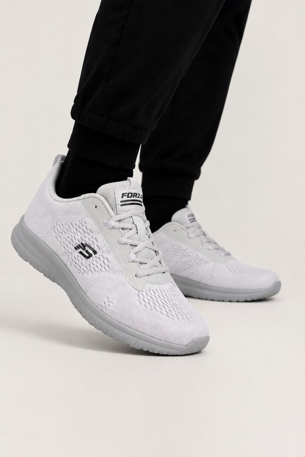 Men's Knitwear Sports Shoes Gray