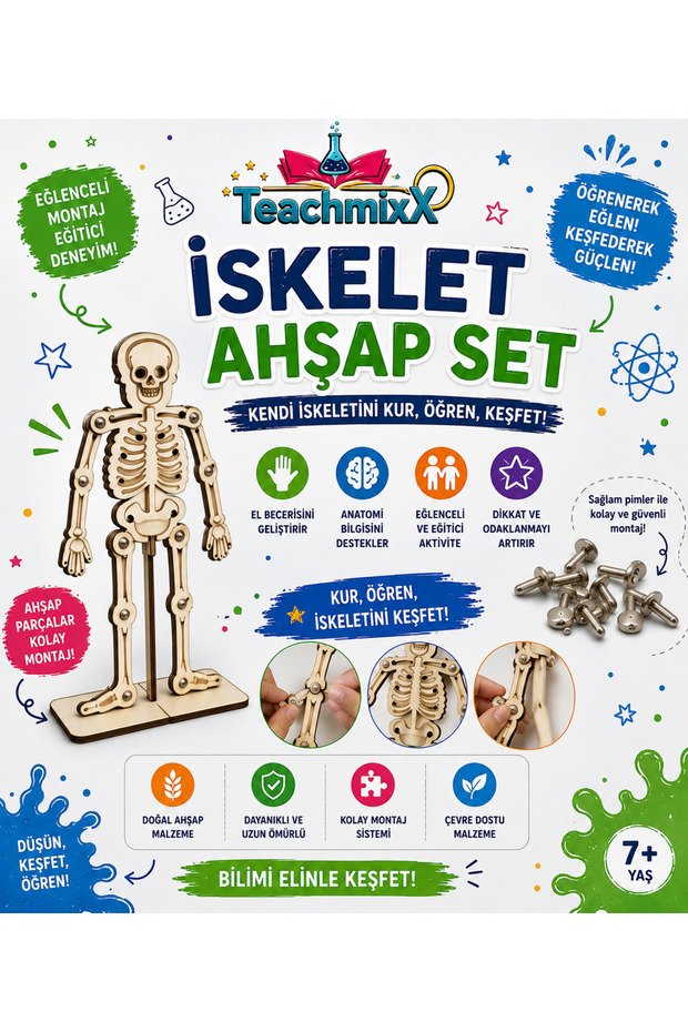 İSKELET AHŞAP SET