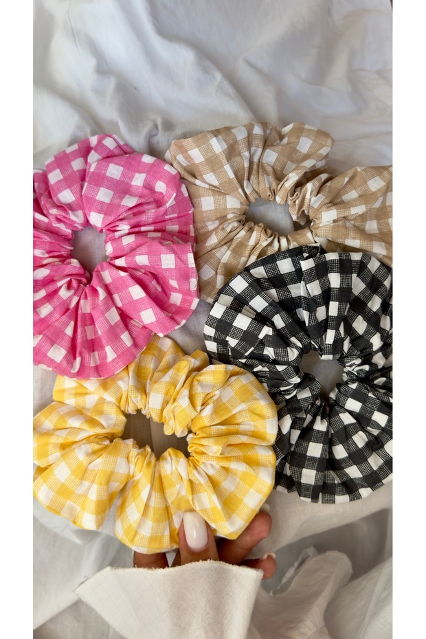 Elastic Hair Clip 4 Pieces Checkered Knob Hair Clip Pinterest Model Women's Hair Clip