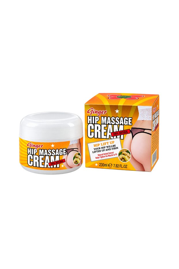 Ginger Hip Massage Cream 230ml – Herbal Body Massage Cream for Moisturizing & Skin Care