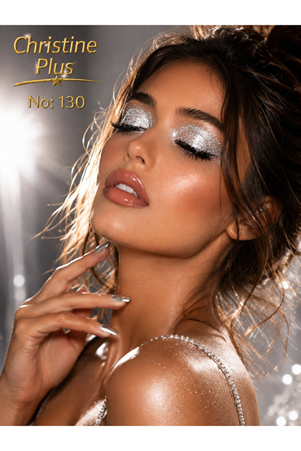 Dense Shimmering Glitter Eyeshadow in Powder Form – Pearl White No:130 (Eyeshadow)