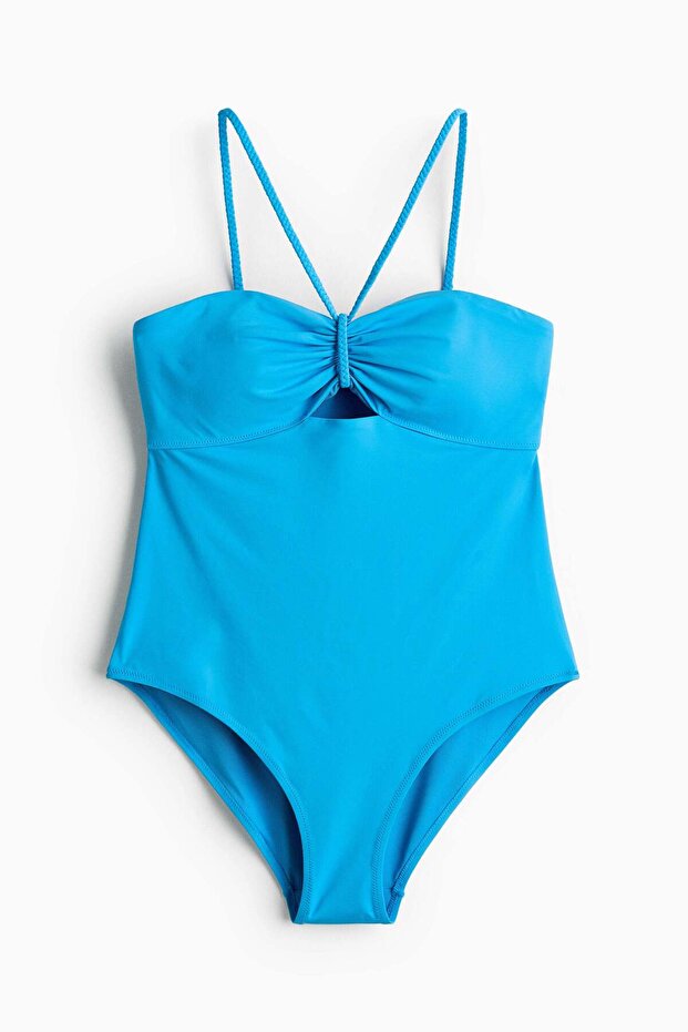 Padded-cup swimsuit