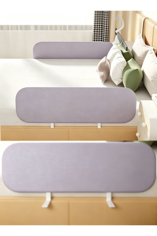 (gg9)1Pcs Foldable Crib Guardrails Toddler Bed Fence Upgraded and Reinforced Safety Bed Guardrails Suitable for Cribs Single Beds And Double Beds(1.2M)