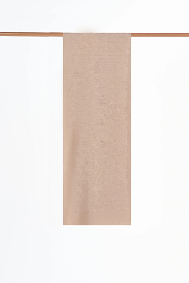 Logo Detailed Viscose Shawl Stone