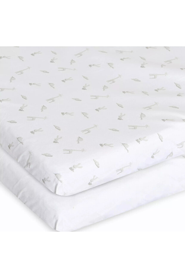 CRIB SET 2PC COTTON U&D+PC N2M FOR.CLOUD