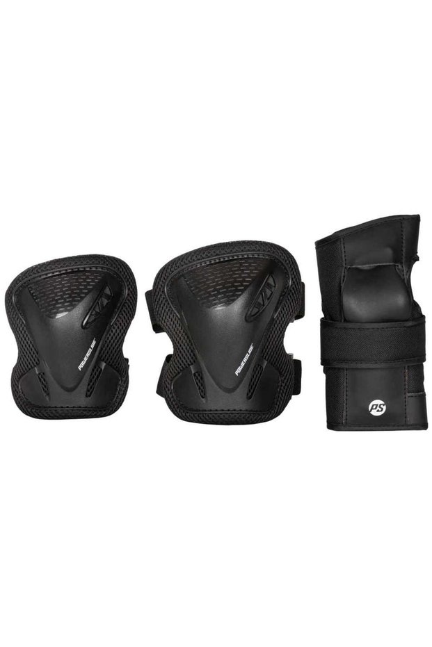POWERSLIDE Βasic Adult Set Προστατευτικά - Μαύρο