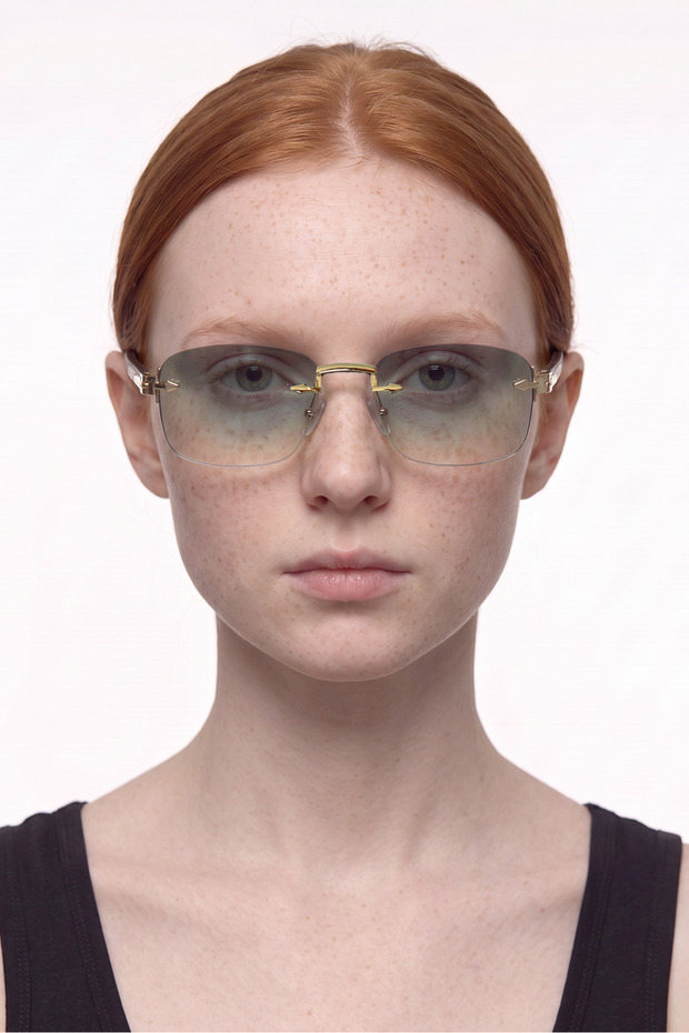 Holav Gold Green Photochromic Sunglasses