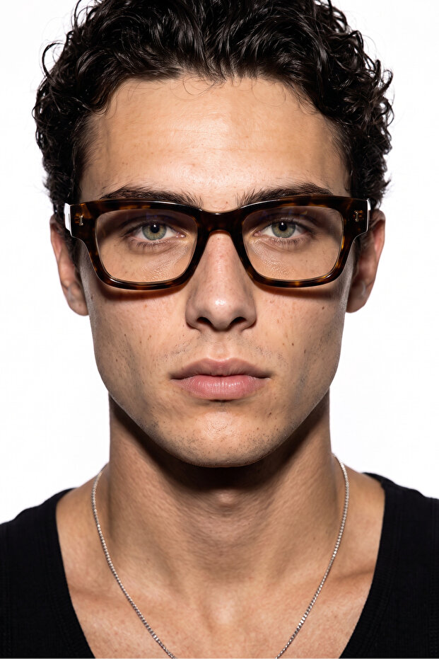 Enigmatic Leopard Green Photochromic Men's Sunglasses