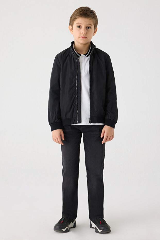 Boy Black Jacket