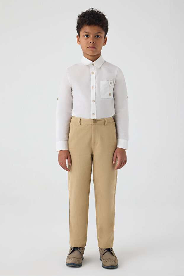 Boy Brown Trousers