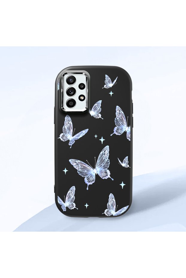 Samsung Galaxy A52/A52S Compatible Elegant Butterfly Printed Soft Silicone Case, Impact Protection