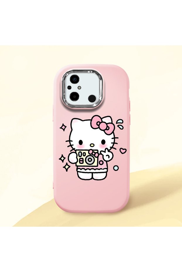 Poco C55 Compatible Sweet Cartoon Animal Motif Case, Shockproof for Daily Use
