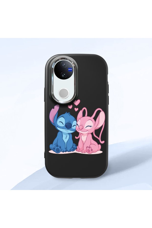 Vivo V50 Compatible Cute Cartoon Figure Silicone Case, Protects the Phone from Bumps and Scratches
