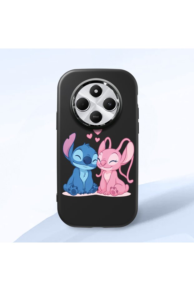 Redmi A4 Compatible Cute Cartoon Figure Silicone Case, Protects the Phone from Bumps and Scratches