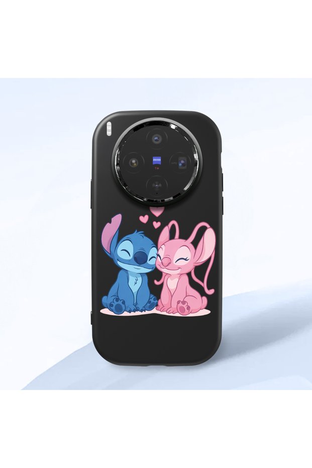 Vivo X300 Compatible Cute Cartoon Figure Silicone Case, Protects the Phone from Bumps and Scratches