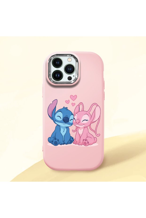 Cute Cartoon Character Silicone Case Compatible with iPhone 13 Pro Max, Shock Absorption and Impact Protection