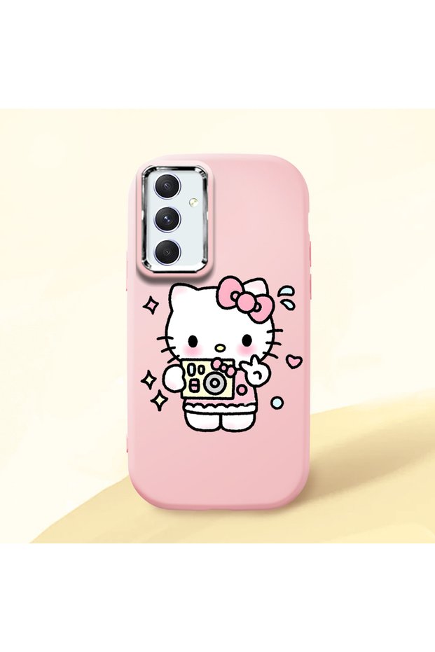 Samsung Galaxy A54 Compatible Sweet Cartoon Animal Motif Case, Daily Use