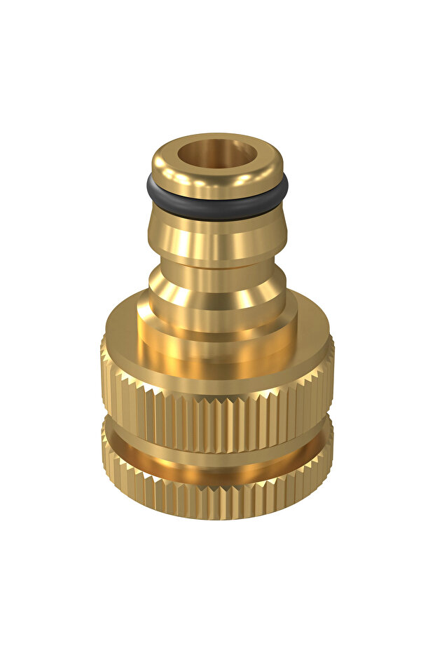 Brass Faucet Connection Adapter 1/2" 3/4" Compatible Hose Adapter 1 Piece