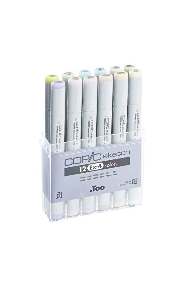 Sketch Marker Set of 12 Ex-4