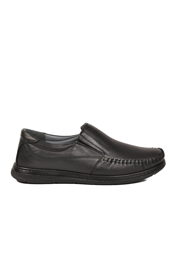 Black Genuine Leather Men's Casual Shoes 125 m