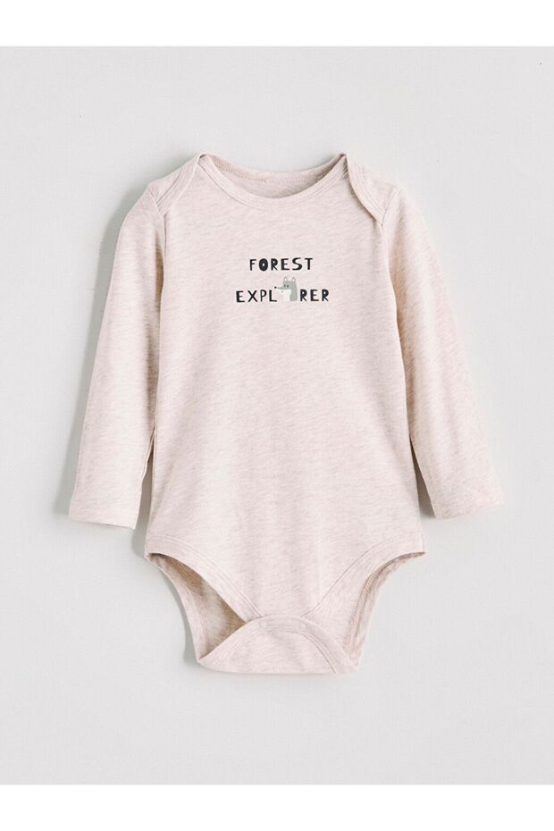 Printed Baby Boy Snap-On Bodysuit