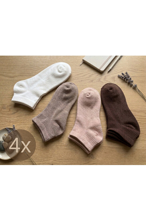 Soft Renlki 4’lü set çorap