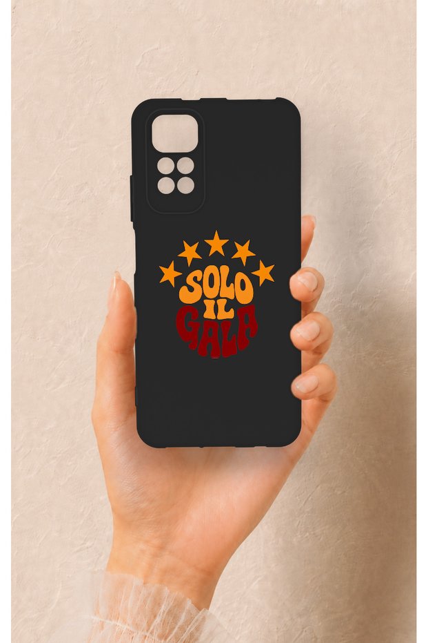 Redmi Note 11S Compatible Solo Il Gala Patterned Silicone Case