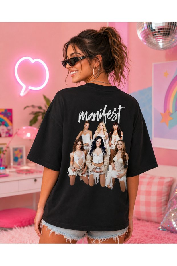 T-Shirts - Black - Oversize