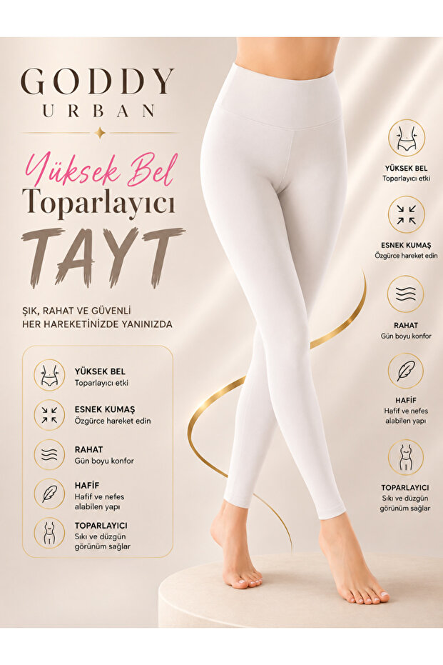 High Waist Tummy Control Women's Leggings – Stretchy and Comfortable