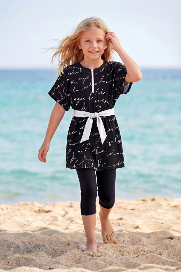 Upf50+ Protected Girls' Swimsuit | C2602