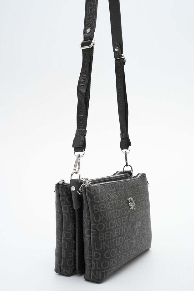 Women's 26K-1915 Shoulder Bag Black