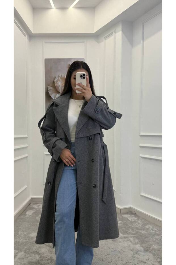 Standard Size Lined Long Cardigan