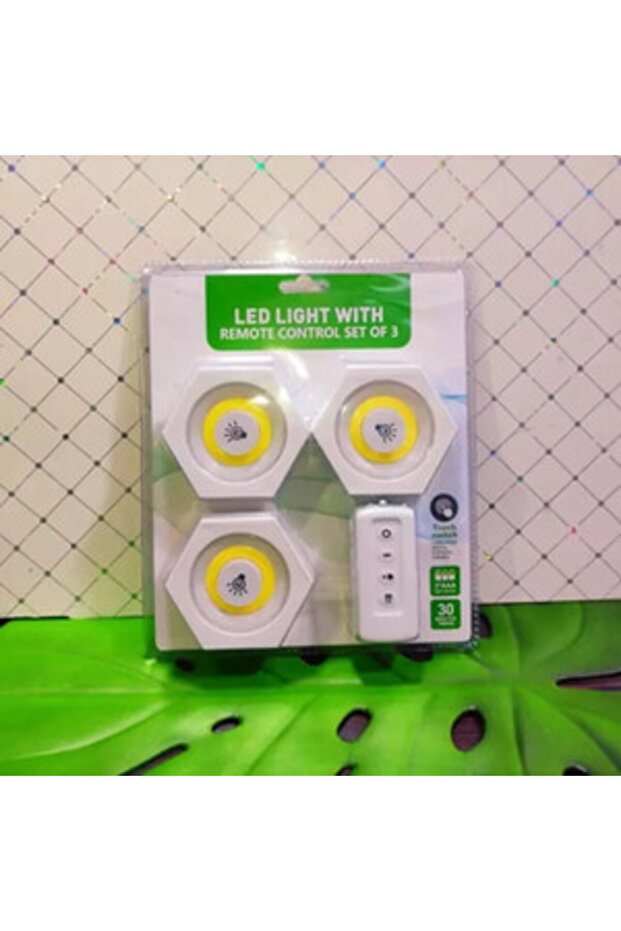 VOLTegIC LED Light Fixture Light and Timer 30 Minutes Button Remote Control Ceiling Lamp