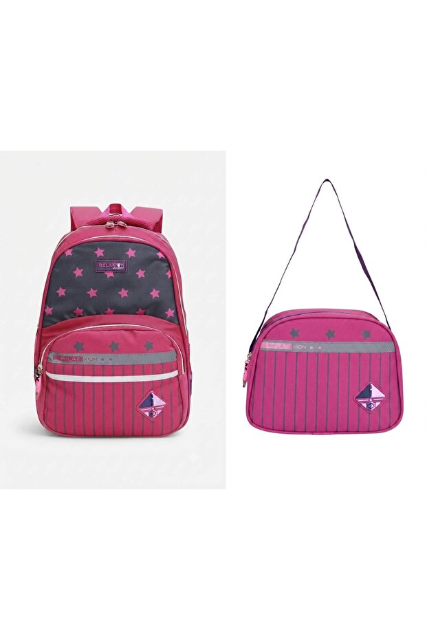 Relaxion 1320 school bag and lunch box