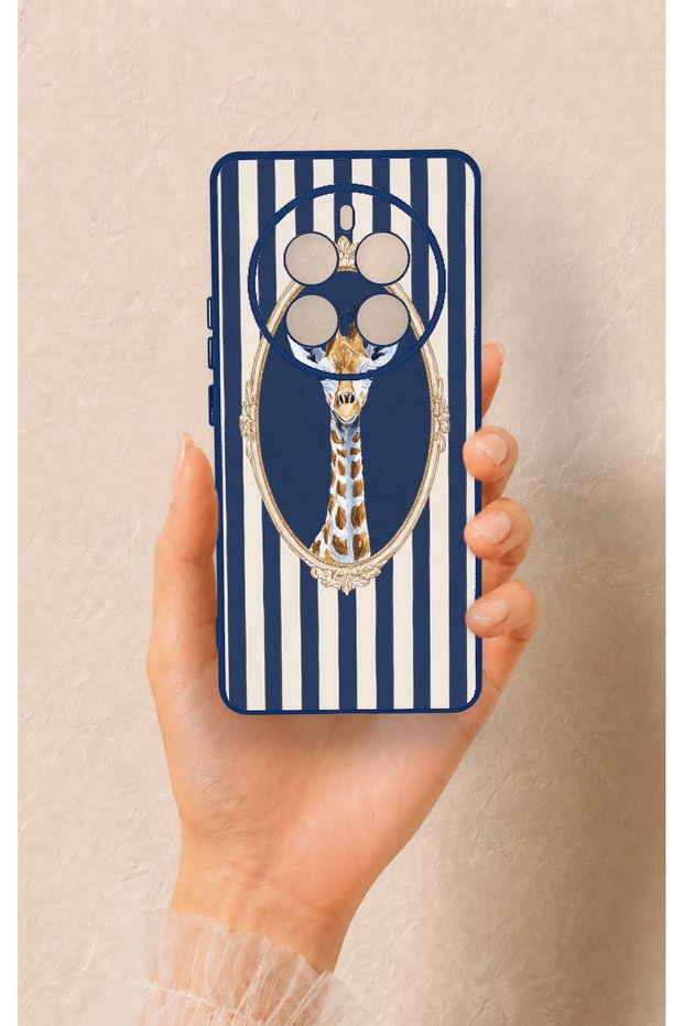 Realme 12 Pro Compatible Giraffe Patterned Silicone Case
