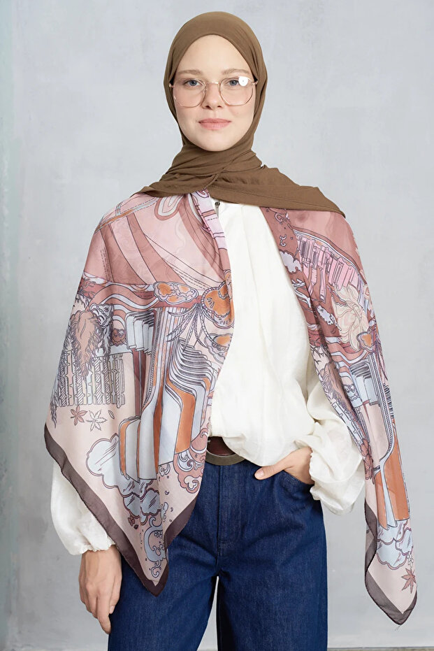 Shawls - Brown