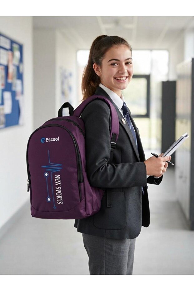Waterproof Fabric Large Internal Volume School Travel Backpack 701