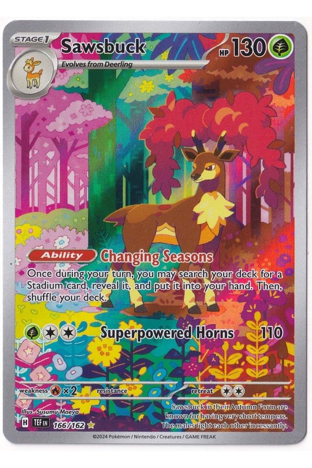 Sawsbuck #166 - Temporal Forces - Kartı (Mint)