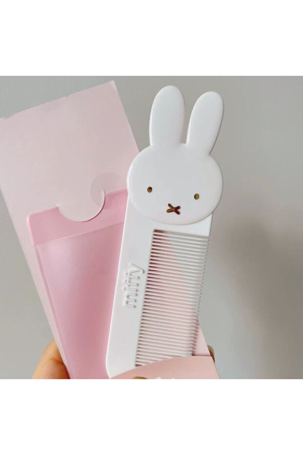 16x5CM 1PCS Miffy Comb Anti Static Portable Hairdressing Home Dense Toothed Comb Hairdressing Birthd